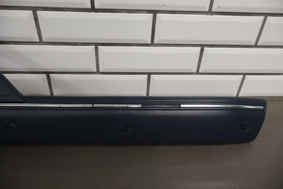 1984 Nissan 300ZX 2+2 Right Front Interior Trim Panel Blue