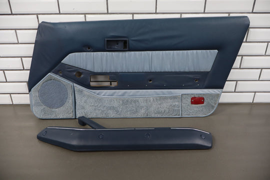 1984 Nissan 300ZX 2+2 Right Front Interior Trim Panel Blue