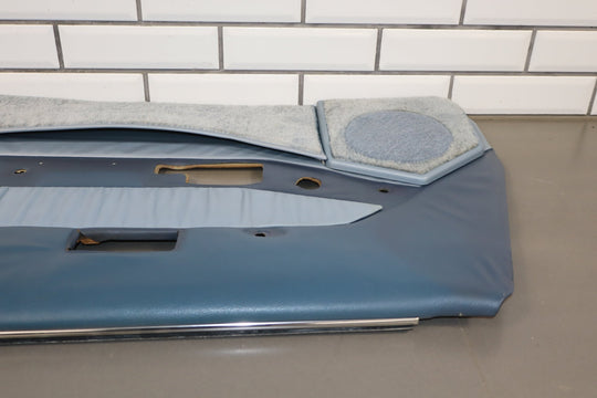 1984 Nissan 300ZX 2+2 Right Front Interior Trim Panel Blue