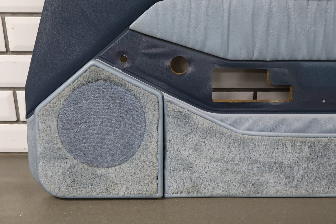 1984 Nissan 300ZX 2+2 Right Front Interior Trim Panel Blue