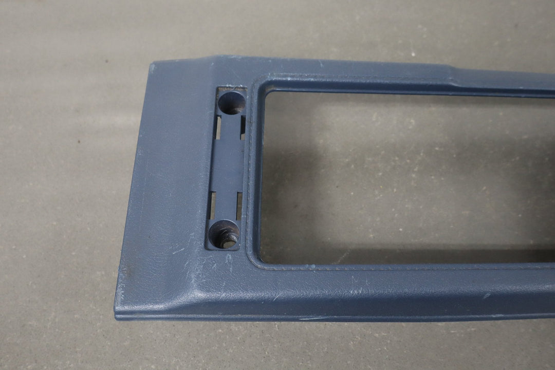 1984 Nissan 300ZX Centre Console Blue W/ Console Lid