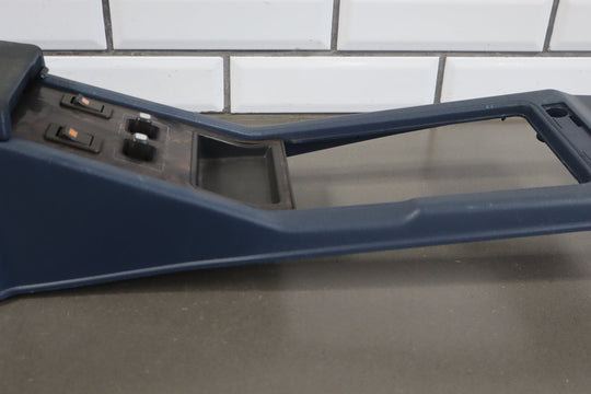 1984 Nissan 300ZX Centre Console Blue W/ Console Lid