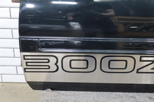 1984 Nissan 300ZX Left Front Door Black