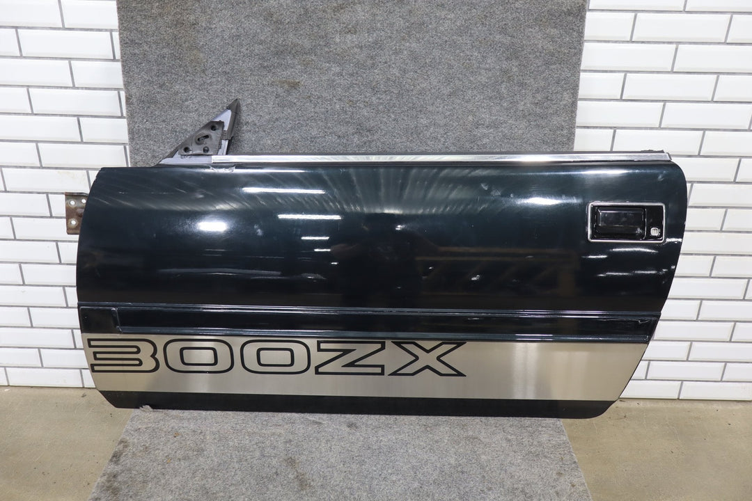 1984 Nissan 300ZX Left Front Door Black