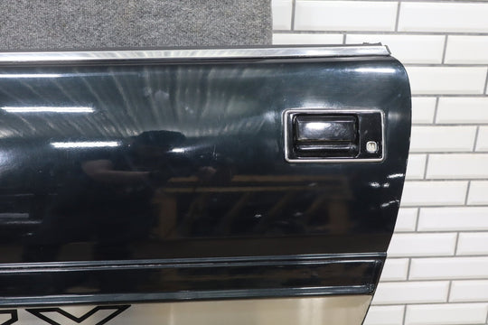 1984 Nissan 300ZX Left Front Door Black