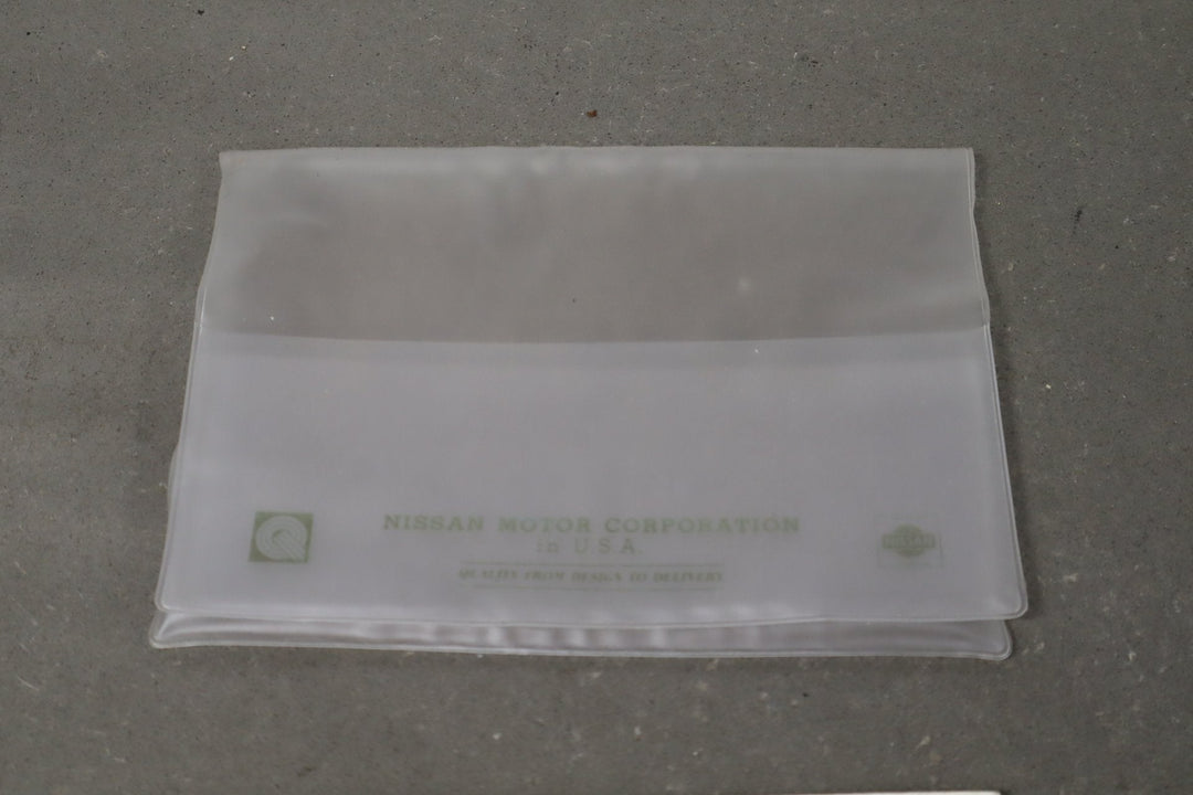 1984 Nissan 300ZX Owners Handbook OEM