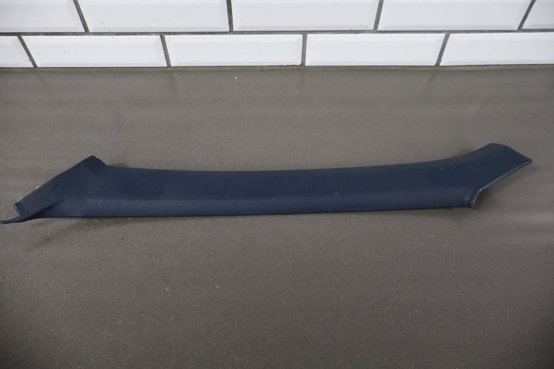 1984 Nissan 300ZX Pair A Pillar Trim Blue