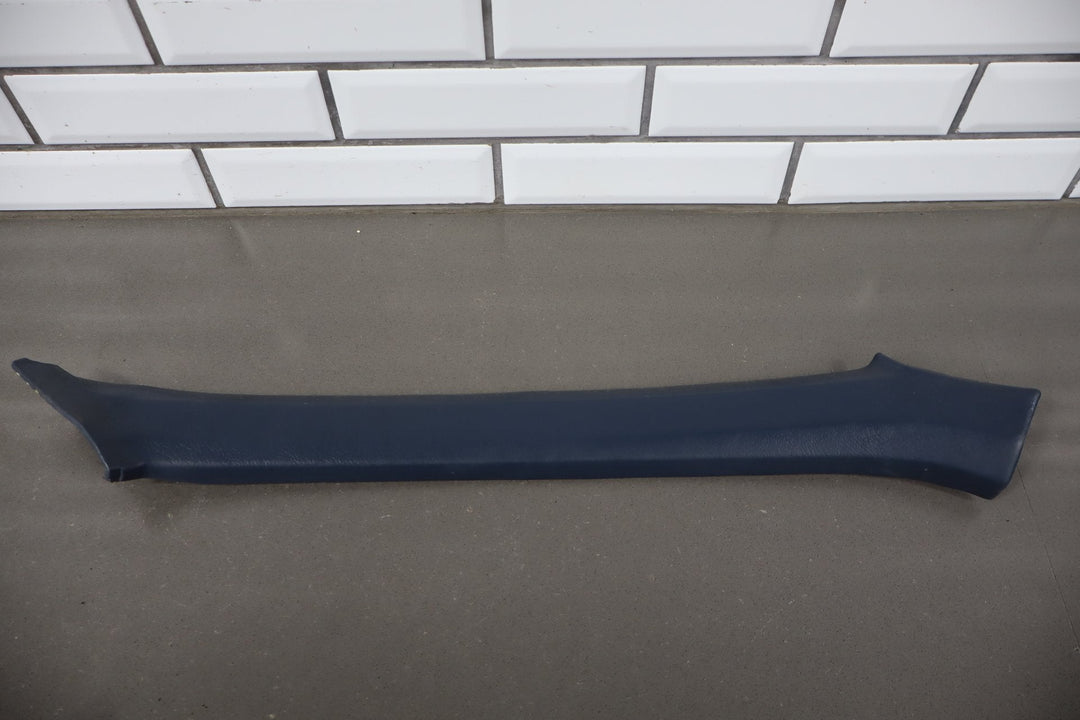 1984 Nissan 300ZX Pair A Pillar Trim Blue