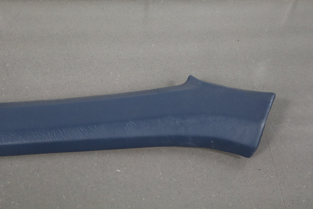 1984 Nissan 300ZX Pair A Pillar Trim Blue
