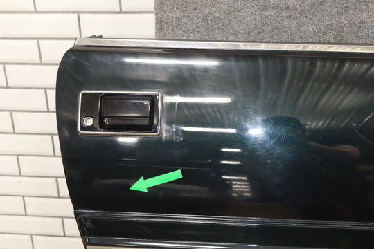 1984 Nissan 300ZX Right Front Door Black