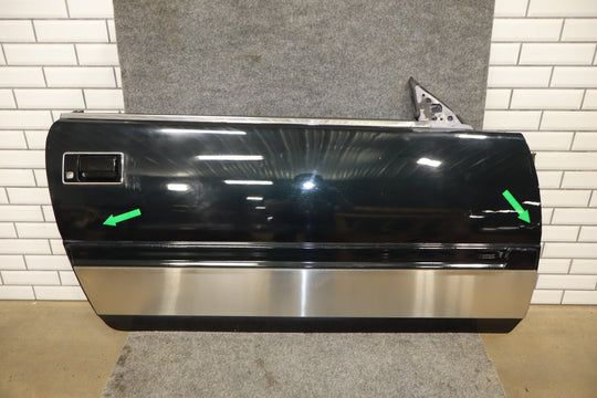 1984 Nissan 300ZX Right Front Door Black