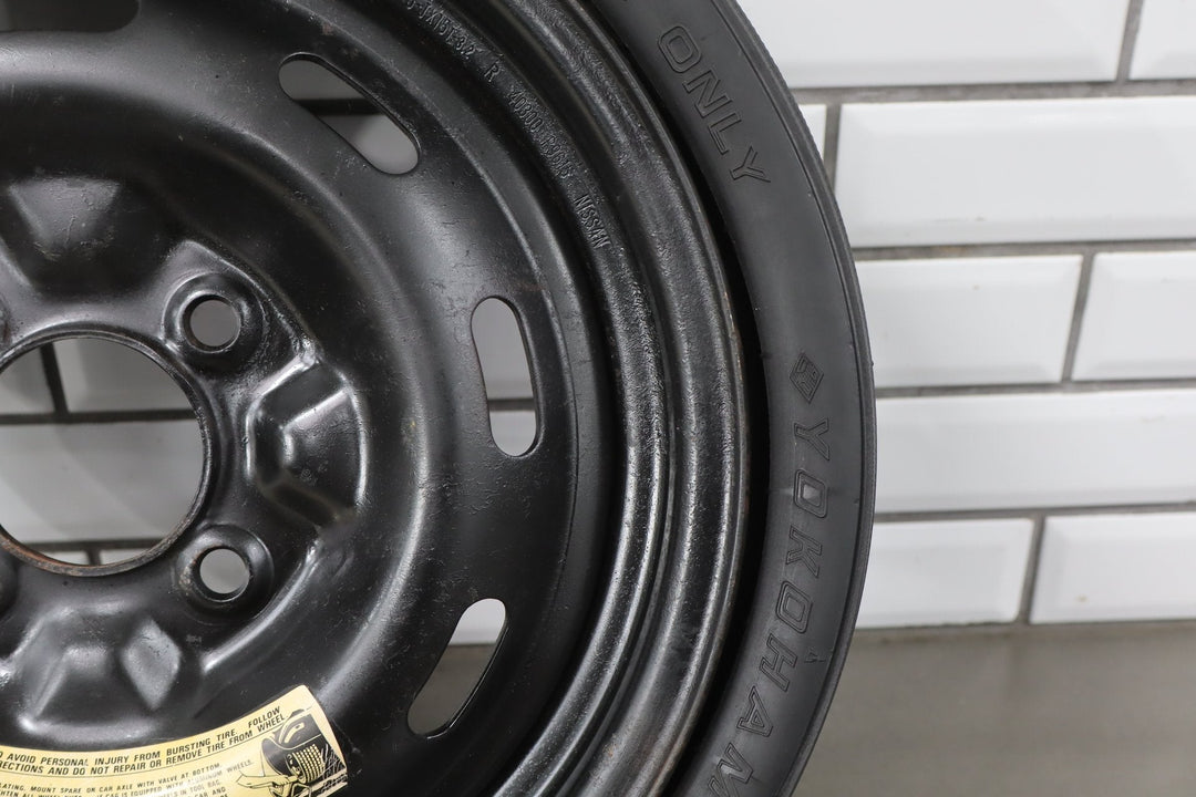1984 Nissan 300ZX Spare Wheel OEM 15x5 Compact Spare Wheel/Tire