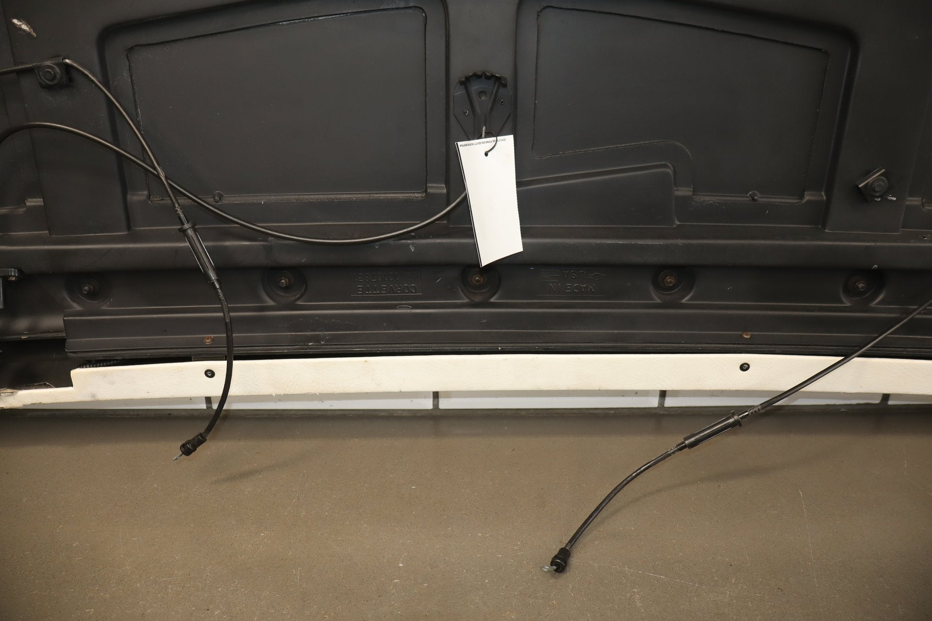 1986-1991 Corvette Convertible C4- Tonneau Cover Bootlid