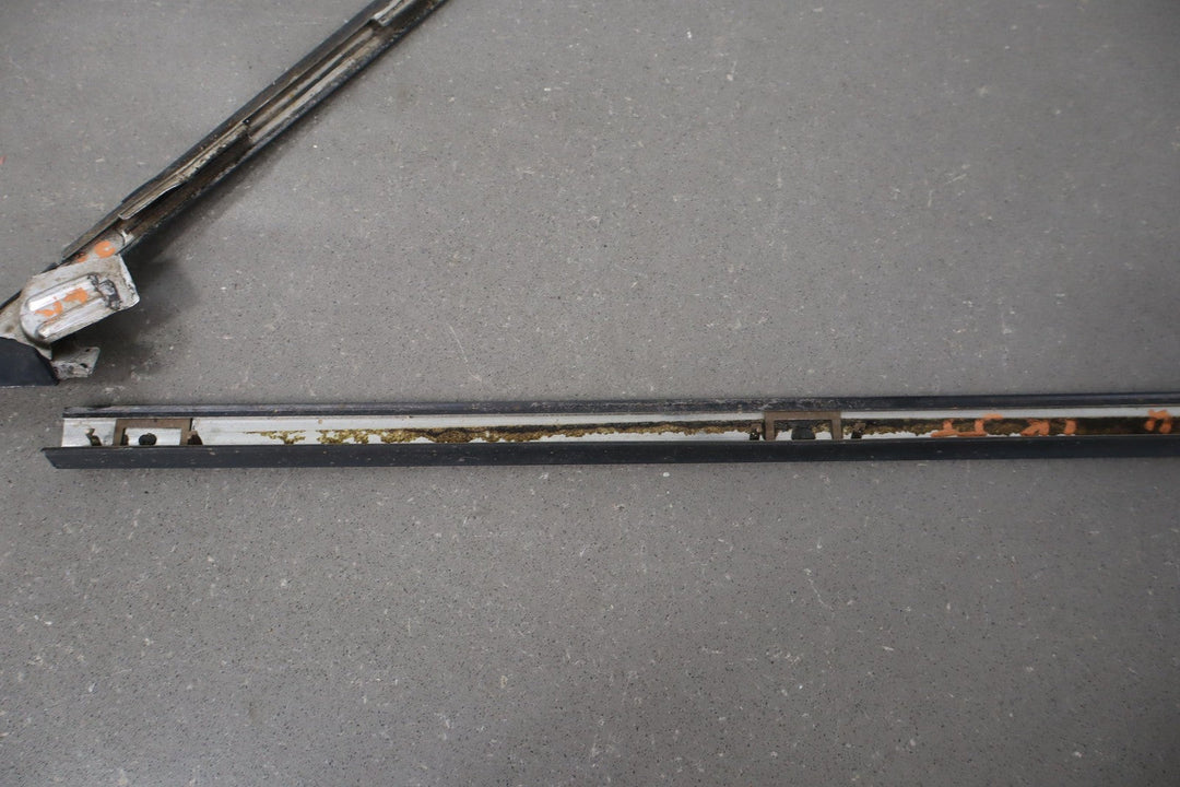 1986 - 1992 Toyota Supra Left Driver 4 - Piece Quarter Window Trim Set