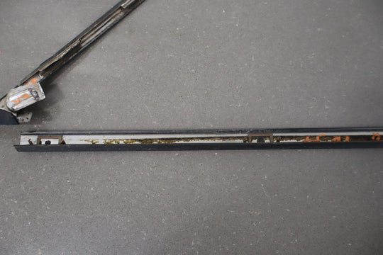 1986 - 1992 Toyota Supra Left Driver 4 - Piece Quarter Window Trim Set