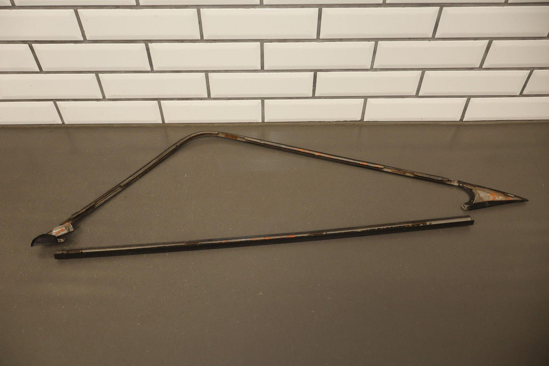 1986 - 1992 Toyota Supra Left Driver 4 - Piece Quarter Window Trim Set