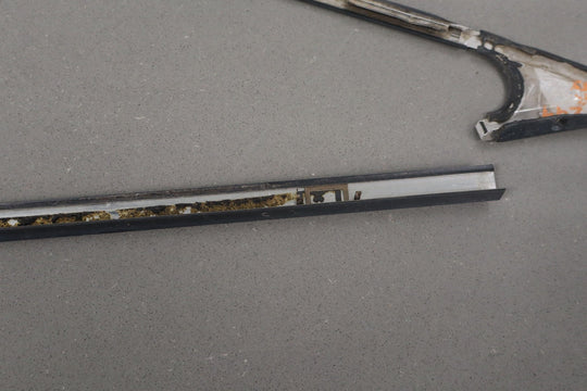 1986 - 1992 Toyota Supra Left Driver 4 - Piece Quarter Window Trim Set