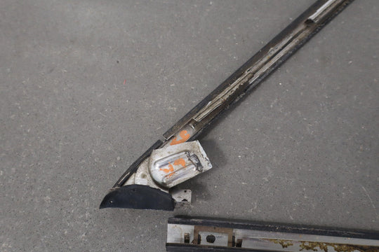 1986 - 1992 Toyota Supra Left Driver 4 - Piece Quarter Window Trim Set