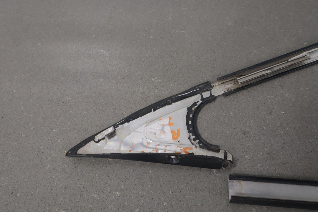 1986 - 1992 Toyota Supra Right Passenger 4 - Piece Quarter Window Trim Set