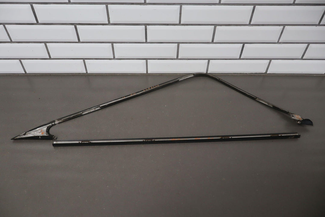 1986 - 1992 Toyota Supra Right Passenger 4 - Piece Quarter Window Trim Set