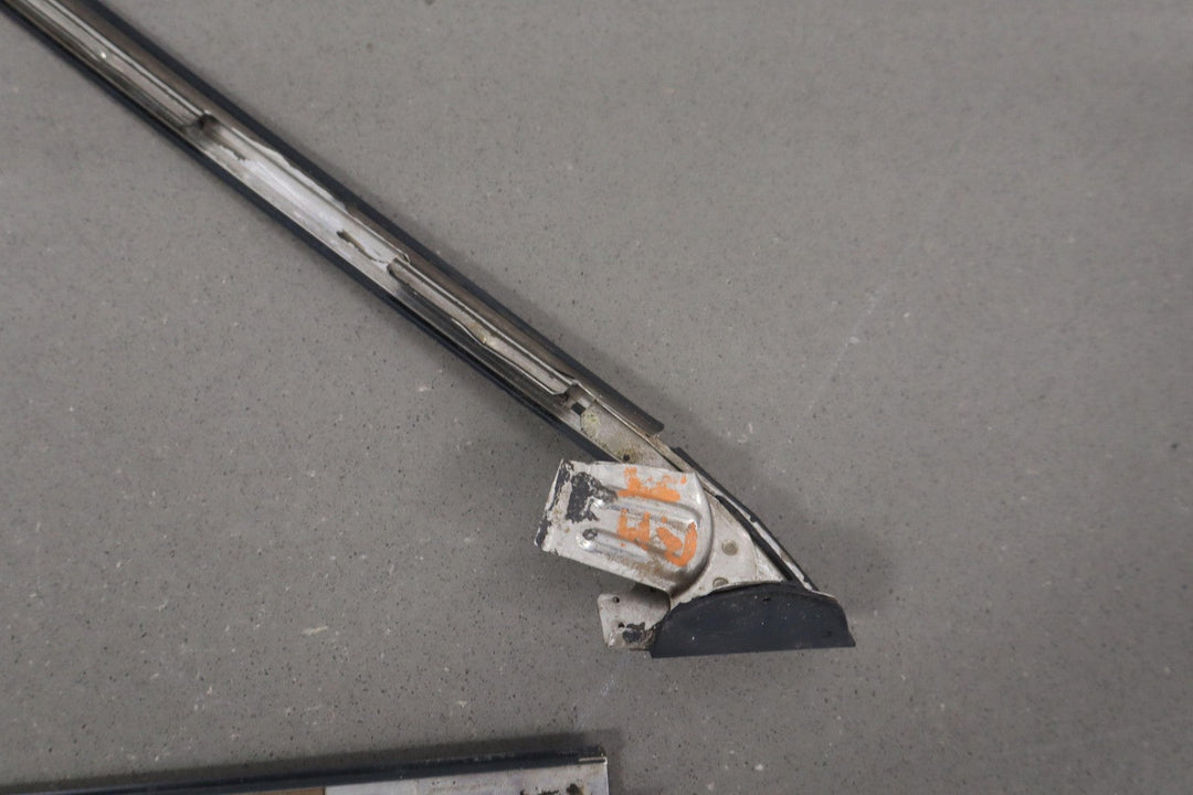 1986 - 1992 Toyota Supra Right Passenger 4 - Piece Quarter Window Trim Set