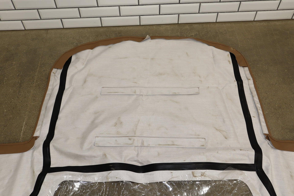 1986-1993 Chevrolet Corvette C4 Convertible Folding Top Frame W/ Tan Canvas