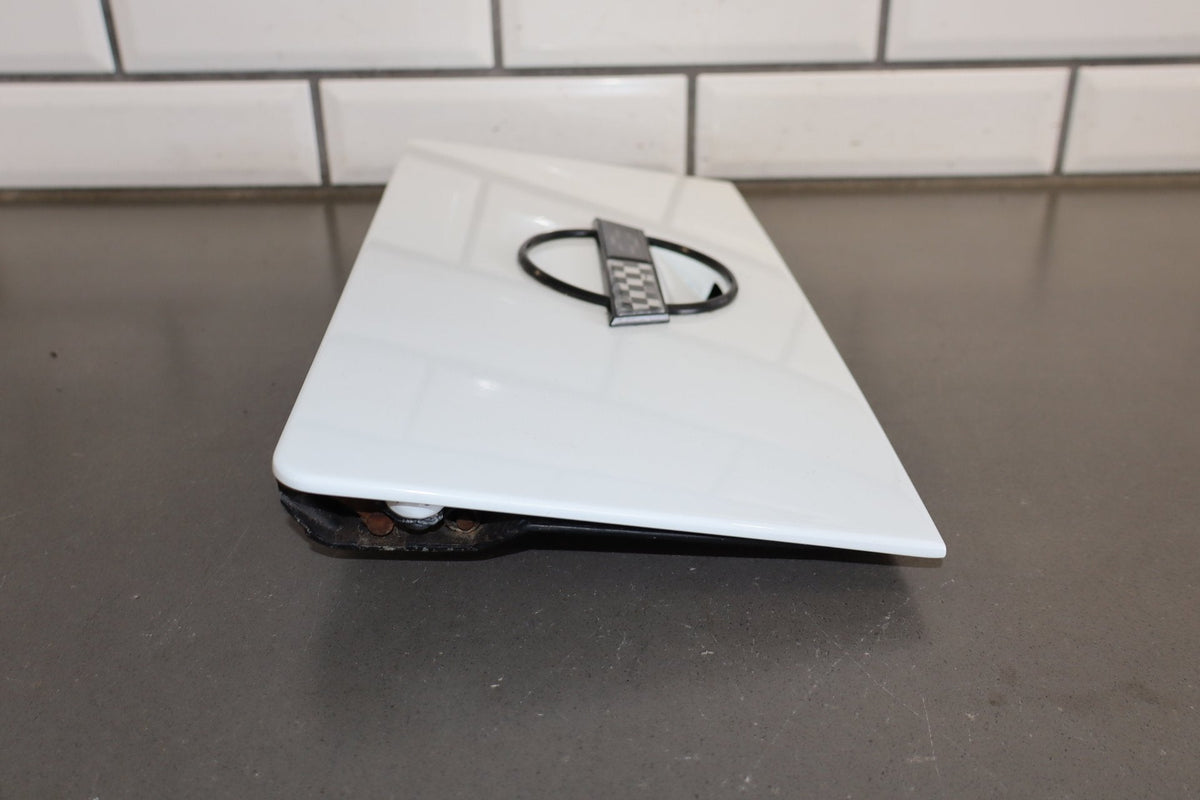 1986-1996 Chevrolet Corvette C4 Convertible - Fuel Filler Door Artic White 10