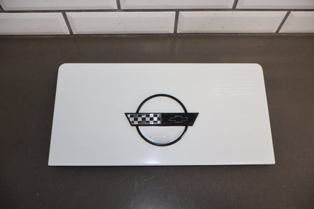 1986-1996 Chevrolet Corvette C4 Convertible - Fuel Filler Door Artic White 10