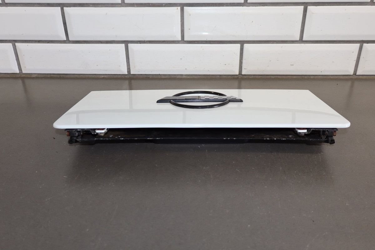 1986-1996 Chevrolet Corvette C4 Convertible - Fuel Filler Door Artic White 10