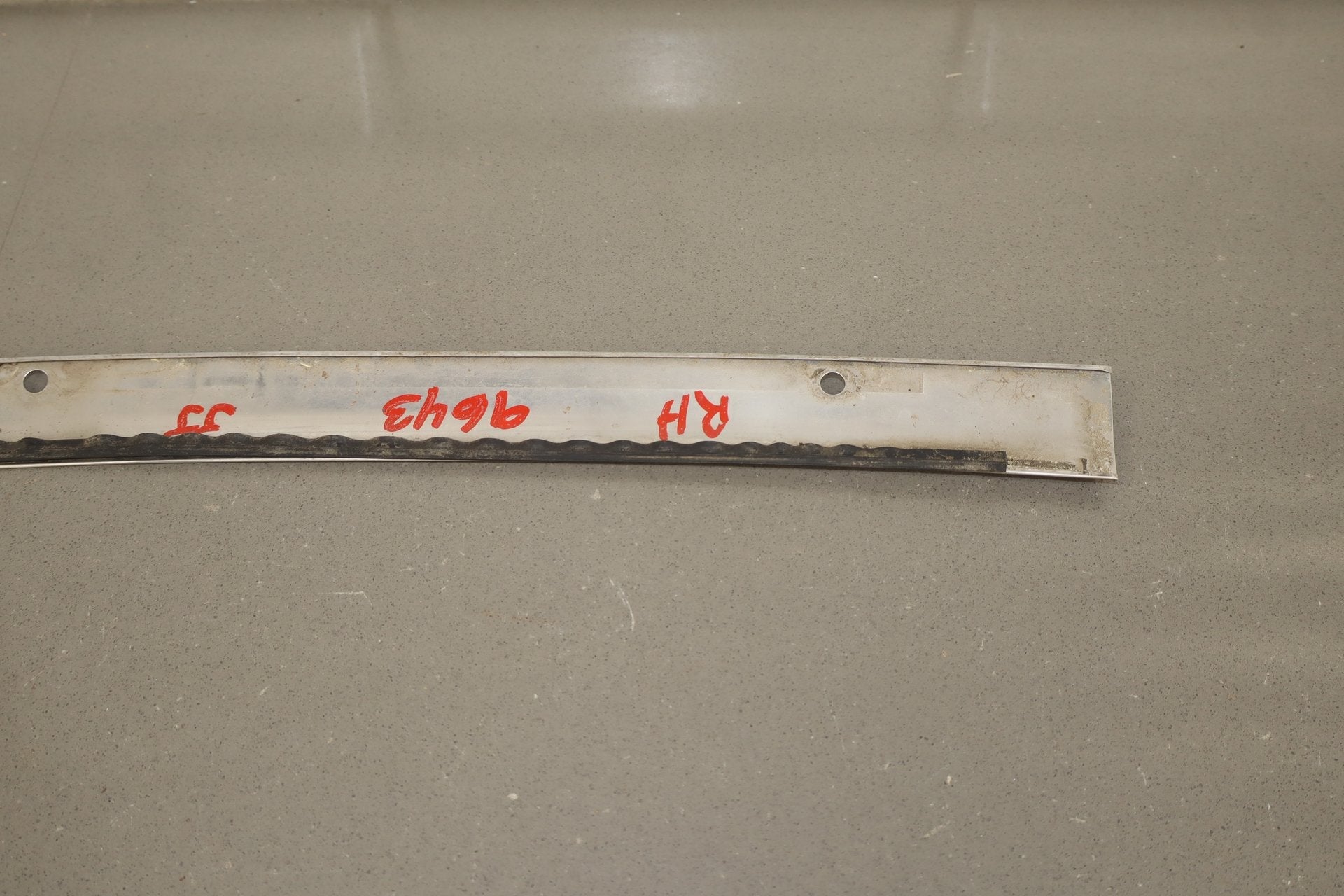 1986 Nissan 300ZX Chrome Cowl Vent Panel OEM
