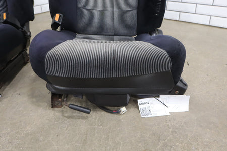 1986 Nissan 300ZX Cloth Seats Set 2 Seater Black