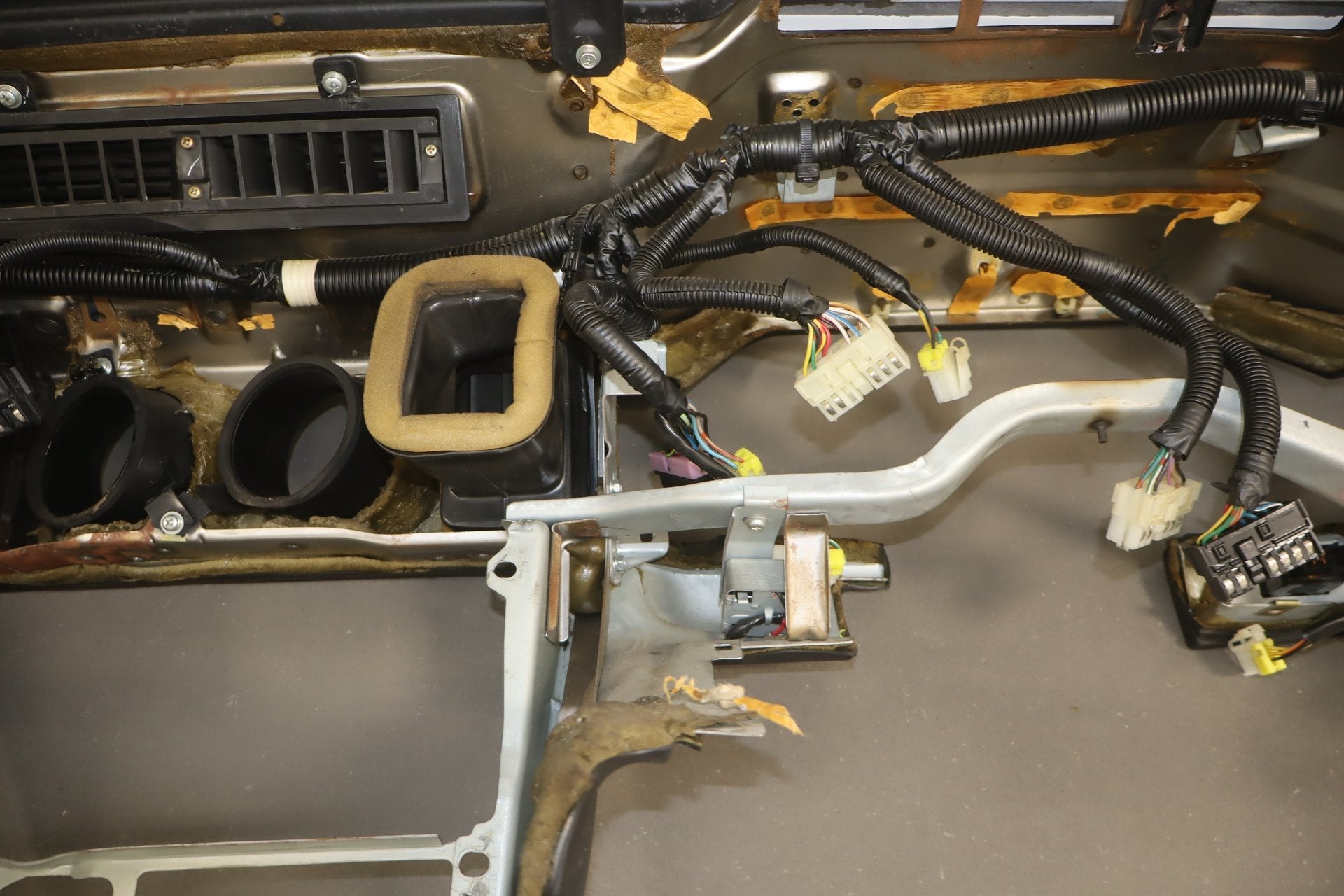 1986 Nissan 300ZX Dash Panel Black T