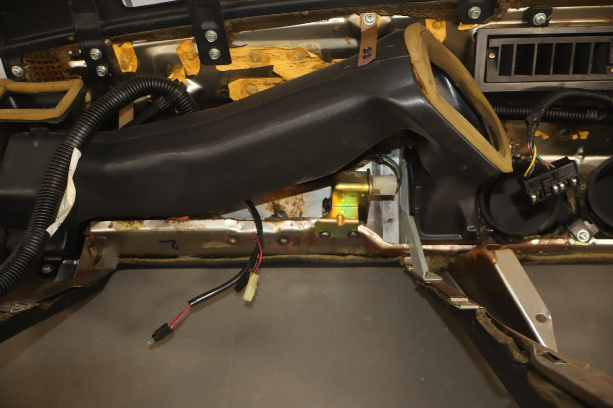 1986 Nissan 300ZX Dash Panel Black T