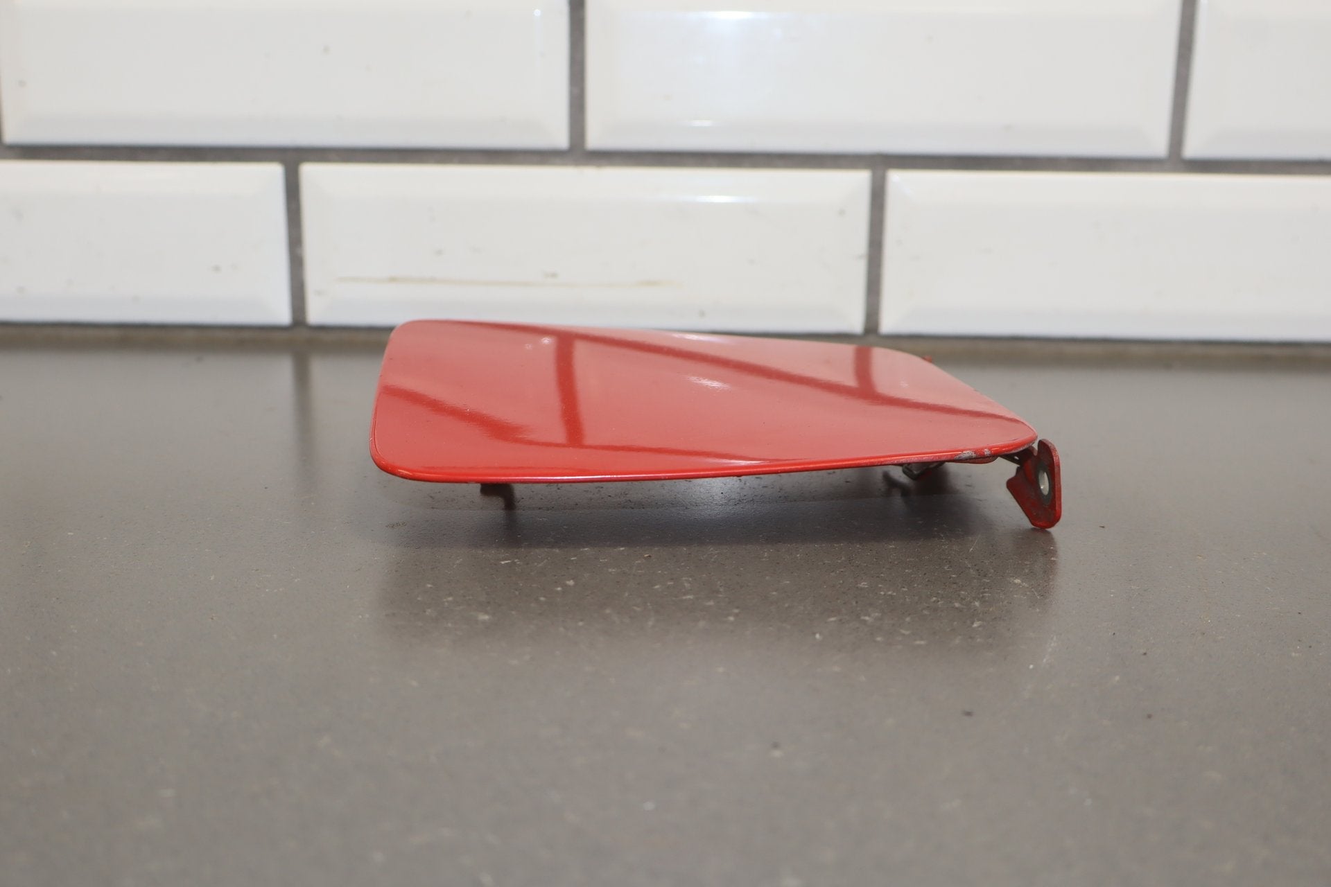 1986 Nissan 300ZX Fuel Filler Door Hot Red 526