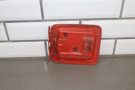 1986 Nissan 300ZX Fuel Filler Door Hot Red 526