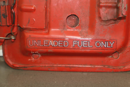 1986 Nissan 300ZX Fuel Filler Door Hot Red 526