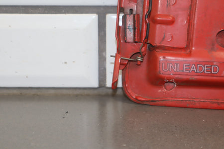 1986 Nissan 300ZX Fuel Filler Door Hot Red 526