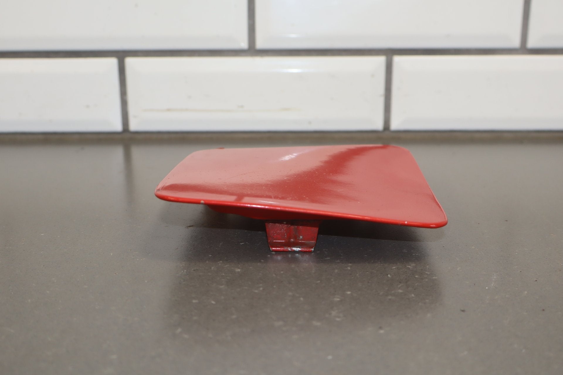1986 Nissan 300ZX Fuel Filler Door Hot Red 526