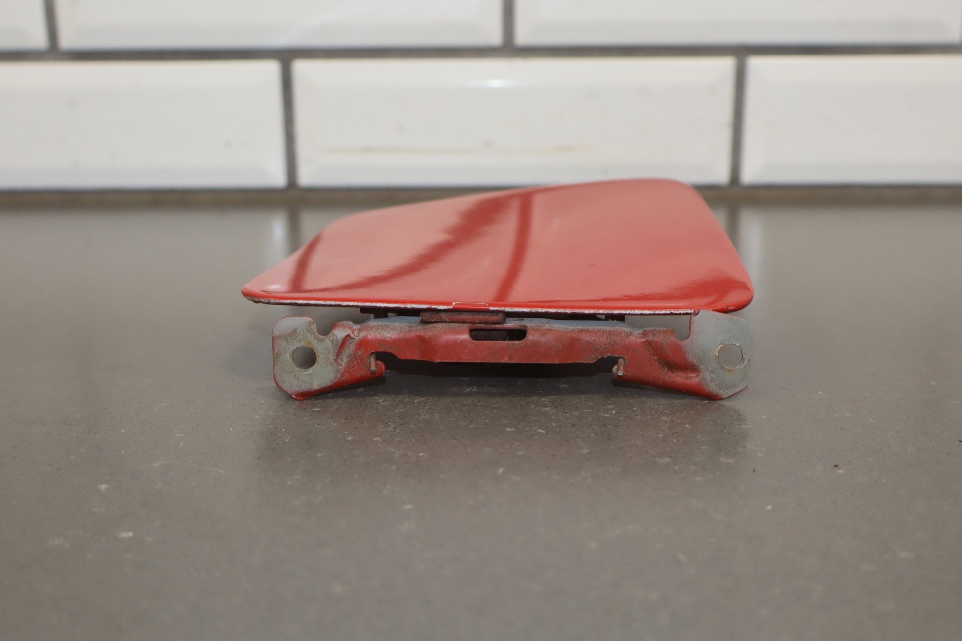 1986 Nissan 300ZX Fuel Filler Door Hot Red 526