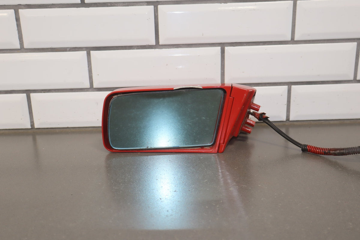 1986 Nissan 300ZX Left Door Mirror Hot Red 526