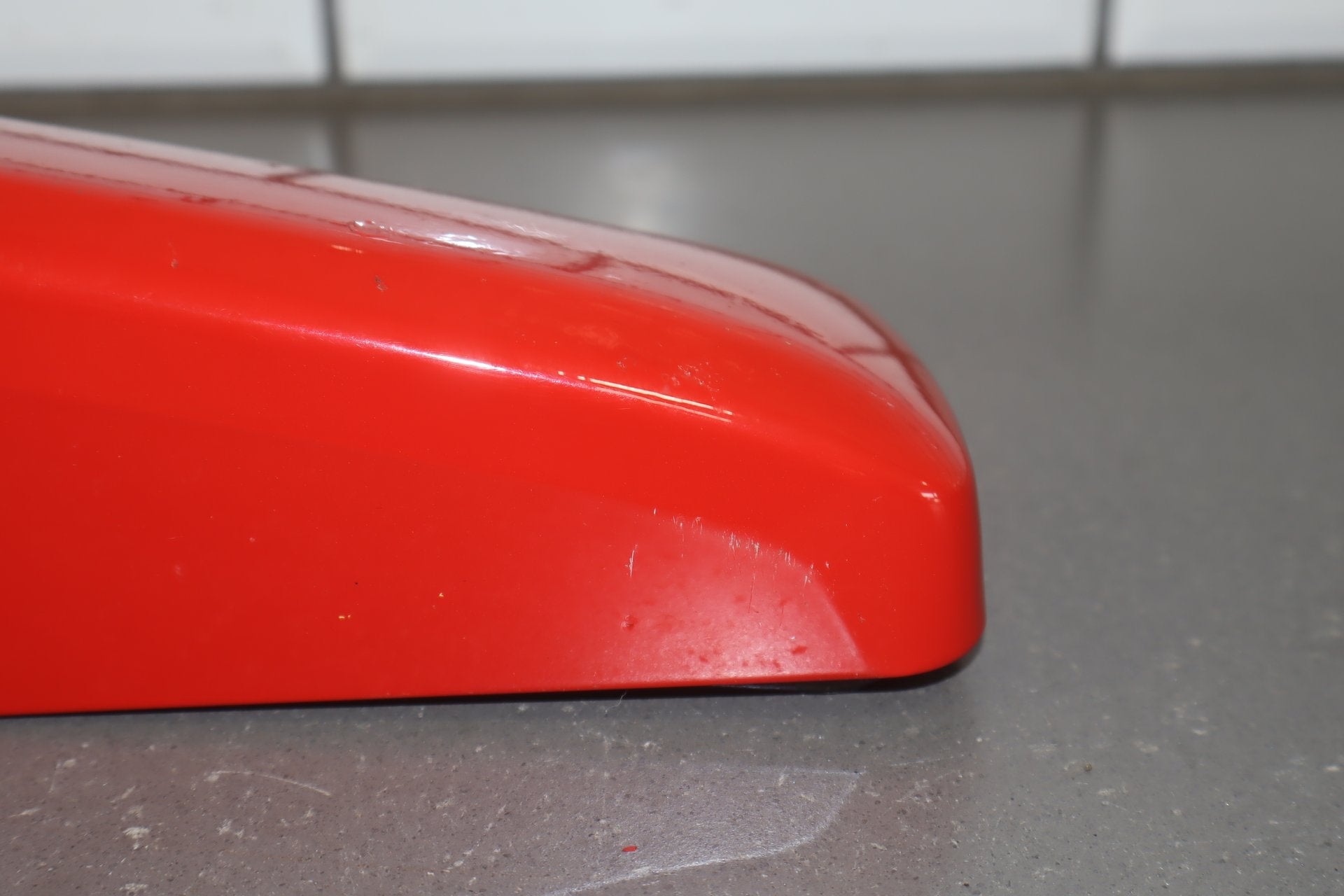 1986 Nissan 300ZX Left Door Mirror Hot Red 526