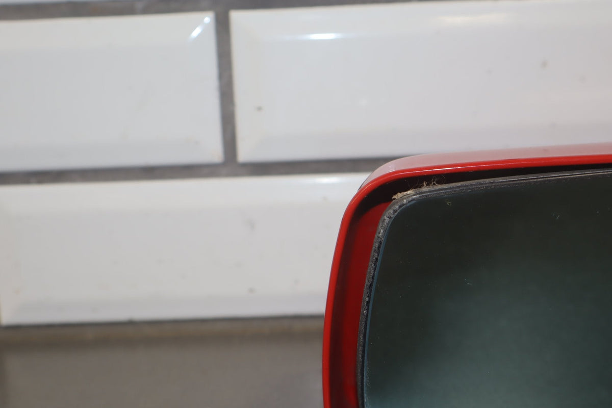 1986 Nissan 300ZX Left Door Mirror Hot Red 526