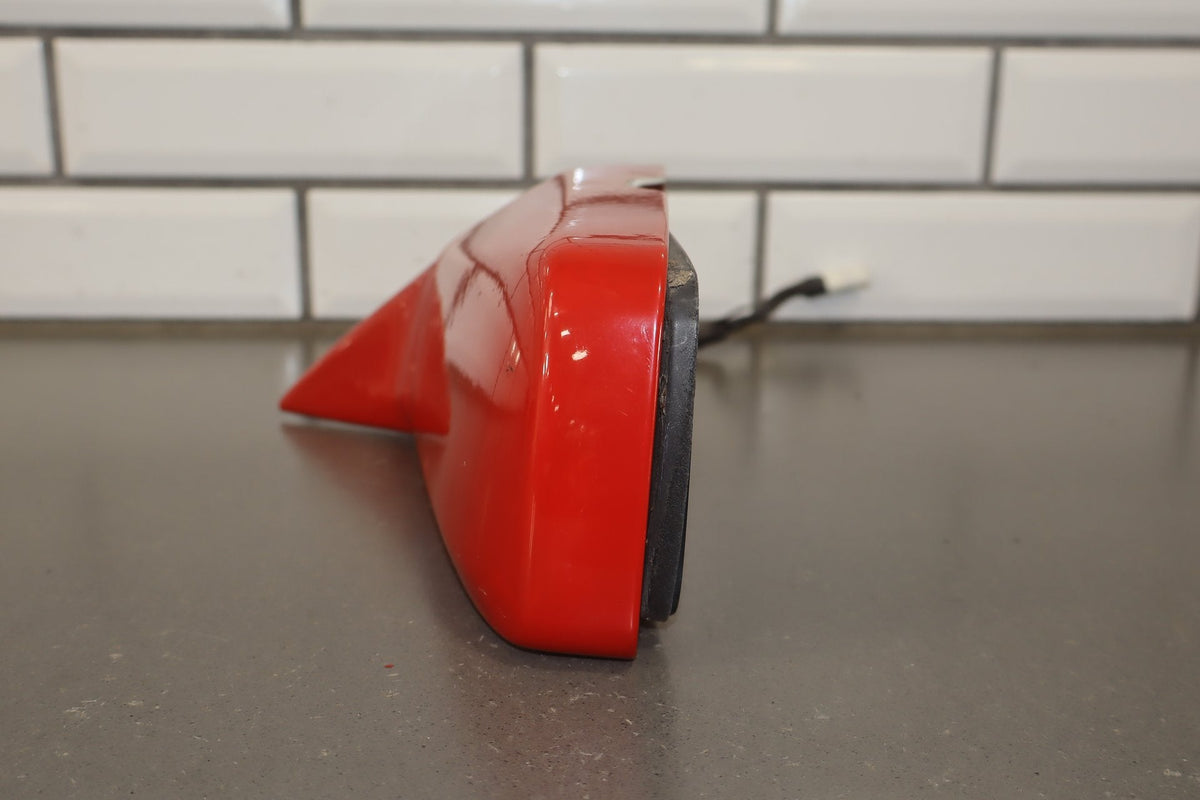 1986 Nissan 300ZX Left Door Mirror Hot Red 526