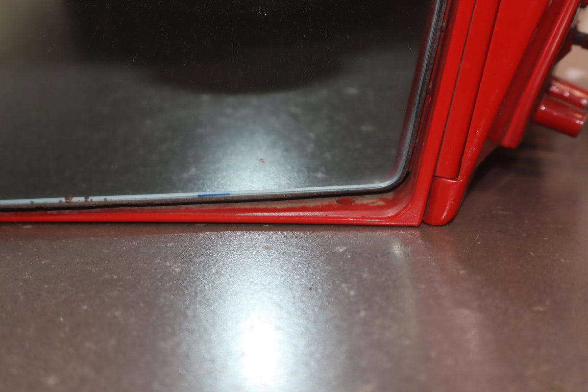 1986 Nissan 300ZX Left Door Mirror Hot Red 526