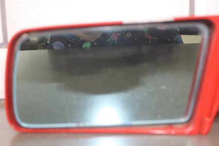 1986 Nissan 300ZX Left Door Mirror Hot Red 526