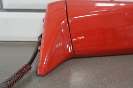 1986 Nissan 300ZX Left Door Mirror Hot Red 526