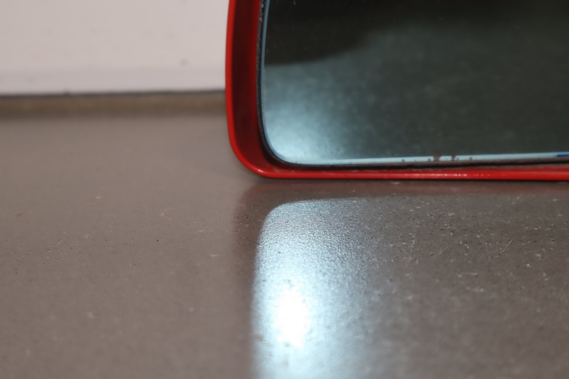 1986 Nissan 300ZX Left Door Mirror Hot Red 526