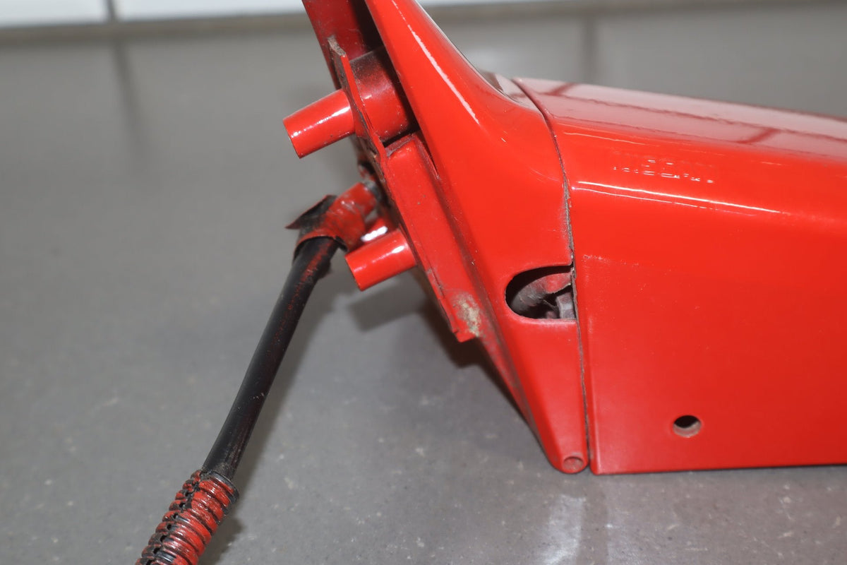 1986 Nissan 300ZX Left Door Mirror Hot Red 526