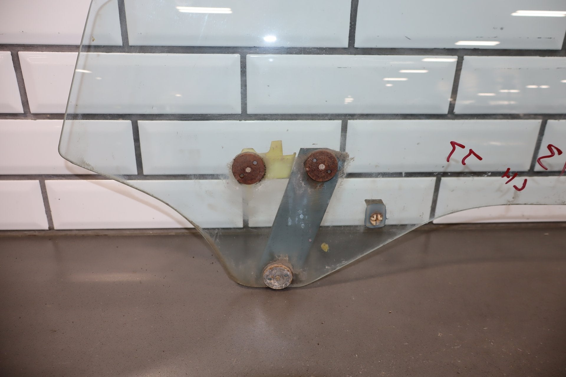 1986 Nissan 300ZX Left Front Door Window OEM
