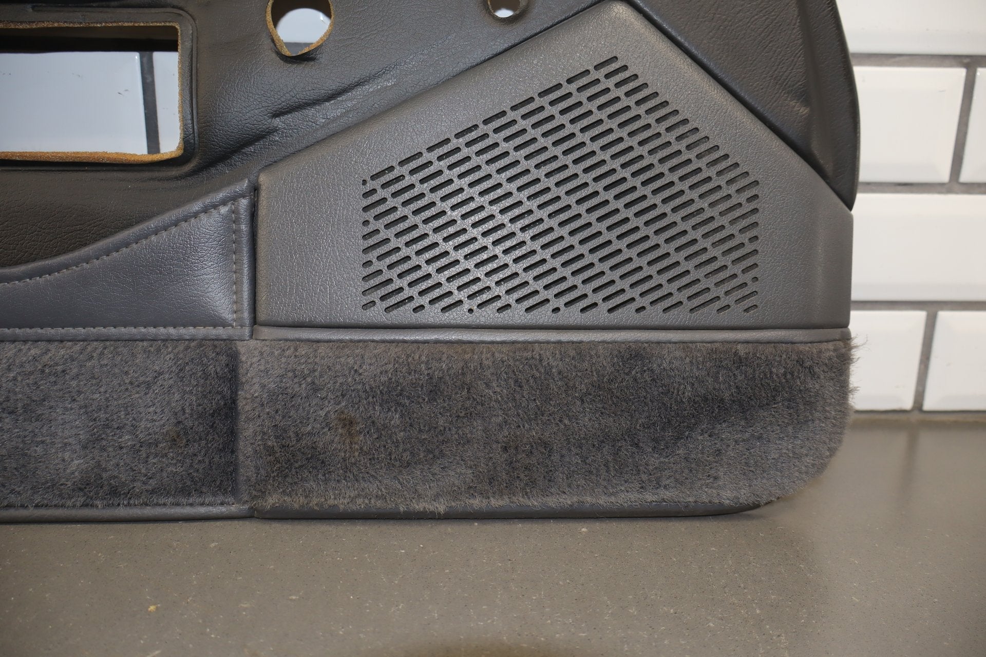 1986 Nissan 300ZX Left Front Interior Trim Panel Black T